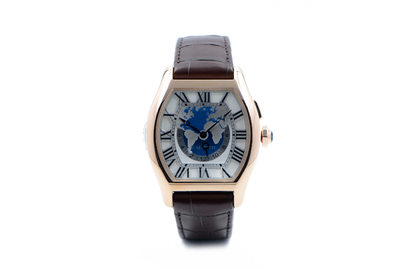 Cartier W1580049 - Tortue Multiple Time Zone Watch